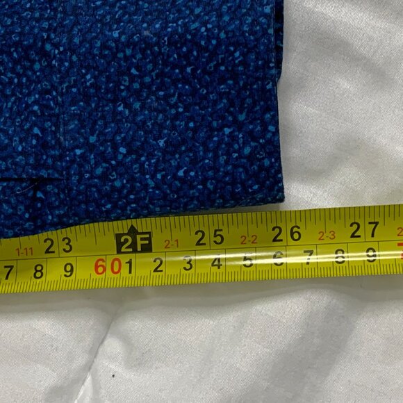 Simon Carter Blue Pattened Shirt - Picture 10 of 10